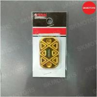 ราคา ฝาปิดแม่ปั๊มดิสค์เบรคหน้า สีทอง/ดำ รหัสสินค้า BBR-F5852-M3-GD สำหรับรถ YAMAHA ALL NEW AEROX155 แท้เบิกศูนย์100% สินค้าใหม่ (1734248909024167583)
