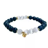 ราคา สร้อยข้อมือลูกปัดอาเกตธรรมชาติ วงกลมเดียว ประณีต DIY ลูกปัดพุทธสำหรับผู้หญิง สไตล์ชาติ สีน้ำเงิน ปรมาจารย์การแพทย์ ทำมือ วิธีโบราณ สินค้าขายดี (1734233256445969427)