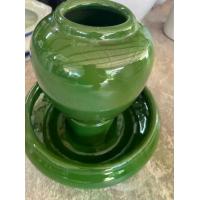 ราคา โอ่งน้ำล้น โอ่งเซรามิค น้ำผุด อ่างน้ำพุ (ไซซ์อ่างกว้างขอบนอก 14 นิ้ว) สีเขียว ออกใบกำกับภาษีได้ (1732995823451146081)