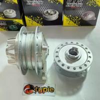 ราคา ชุด4ชิ้น ดุมเดิม สีบรอนซ์ CNC เวฟ110i 2009-2025 ดุมหน้า + ดุมหลัง + ฝาเบรค สีเงิน CNC + ดุมสเตอร์ สีเงิน CNC เวฟ125ปลาวา (1734226922154395222)