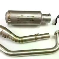 ราคา คอท่อฟูล สำหรับ Yamaha New R15/MT15/XSR155 ปี 2017-2019 + ปลายท่อ SG สีเงิน งานสวย (1733809503557420068)