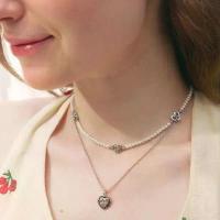 ราคา YVIS X LOOKBOOK Juicy Pearls Necklace สร้อยคอมุกหัวใจ สีเงิน แนะนำ (1733495116073698962)