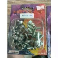 ราคา น็อตชุดสีแต่ง Nouvo5my/Nouvoเก่า สีเงิน/เลส (1732865474026309293)