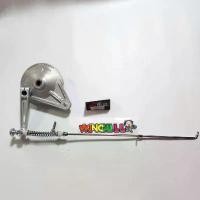 ราคา สวัสดิการสด ชุด3ชิ้น NUI มือลิง ซู เจาะ + ฝาเบรคUFO CNC สีเงิน + สายเบรคเดิม สำหรับใส่สวิงอาร์มเดิม WAVE110i / WAVE125R / WAVE125S / (1732412357967643809)