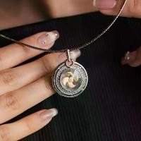 ราคา จี้กังหัน รุ่นล้อมเพชรและทอง สีเงิน (1733426480994682807)