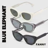 ราคา แว่นกันแดด Fanny, ช้างสีน้ำเงิน, มีสีงาช้าง, สีเทา และสีดำ (1731490319329692610)