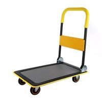 ราคา GIANT KINGKONG รถเข็นพื้นเหล็กมือจับข้างเดียว รุ่น TT5150CA ขนาด กก. สีเทา - เหลือง (1733849070298564209)