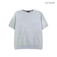 ราคา Guy Laroche เสื้อโปโลไหมพรมแขนสั้น ผ้านุ่ม ใส่สบาย ทรง SLIM FIT สีเทา รุ่น BKF6200W5 (1734004560130573501)