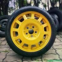 ราคา Honda Integra Type R DC5 ล้ออะไหล่ OEM 17" แท้! สีเหลือง สภาพสวย (Spare Wheel Aluminum) แนะนำ (1733666254026671808)