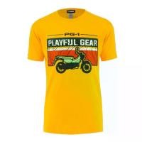 ราคา เสื้อยืดลาย PLAYFUL GEAR (สีเหลือง) (1734223120527033829)