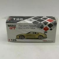 ราคา MINI GT โมเดลรถ Nissan GT-R Pandem สีเหลือง cosmopolitan รหัส 125 ของแท้จาก TSM MODEL (1734124590654588857)