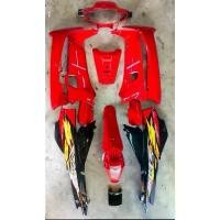 ราคา ชุดสีเวฟ100ตัวเก่า ไฟหน้าตาคู่ รุ่นดิสเบรค สีแดง ดำ พร้อมติดสติ๊กเกอร์เคลือบเงาแท้ วัสดุabsแบบหนา (1733066790028084366)