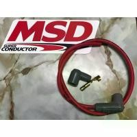 ราคา #แท้# สายคอยล์แต่ง สายหัวเทียนมอเตอร์ไซค์ MSD สีแดง (1733958263358654297)