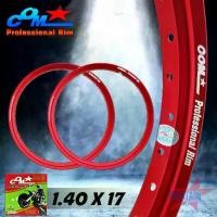 ราคา ล้อ COM AKRONT 1.40 X 17 สีแดง ล้ออาก้อน ล้อทรงA ล้อคอม COM* อาก้อน ล้อขอบ17 ล้อมอไซ ล้อมอไซค์ ล้อมอเตอร์ไซค์ วงล้ออลูมิ (1734002215545439985)
