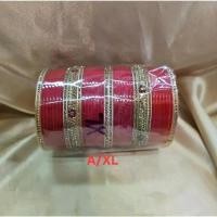 ราคา กำไลอินเดีย กำไลงานพลาสติก สีแดง ขนาด 2.10/XL สินค้าดี (1733873534828906488)