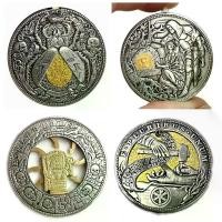 ราคา เหรียญกลไกเคลื่อนย้ายได้, สไตล์ Hobo สหรัฐอเมริกา, ธนบัตรนอร์เวย์, เหรียญโรมัน, เงินดอลลาร์, เหมาะสำหรับเด็ก, มิกซ์ 4 ชิ้น, ศิลปะที่น่าทึ่ง, ของขวัญสร้างสรรค์ (1731340623555102122)