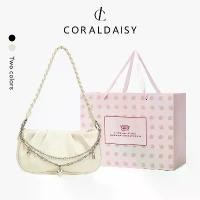 ราคา CORALDAISY 2025 กระเป๋าสะพายข้างผู้หญิง สไตล์ กระเป๋าสะพายข้าง สไตล์เกาหลี กระเป๋าสะพายข้าง สำหรับผู้หญิง (1732681563909293512)