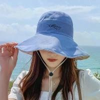 ราคา หมวกแฟชั่น หมวกกันแดด มีสาย หมวกบัคเก็ต หมวกปีกกว้าง หมวกปีกรอบ หมวกแฟชั่น หมวก 2 ด้าน หมวกมีสายรูด งานปักดอกเดซี่ef5b2 (1734241069924386090)
