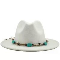 ราคา หมวก Fedora ปานามา ปีกกว้าง ทำจากผ้าสักหลาดขนสัตว์ สำหรับผู้ชายและผู้หญิง ขายดีที่สุด พร้อมหัวเข็มขัด หมวก Jazz Trilby เหมาะสำหรับงานปาร์ตี้และโอกาสทางการ สีชมพูและสีดำ มีให้เลือกทั้งขนาด X และ XL (17