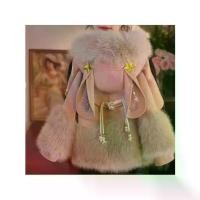 ราคา โค้ตฤดูหนาวสำหรับเด็กผู้หญิงพร้อมปกขนฟูและหูกระต่าย - เสื้อแจ็คเก็ตมีฮู้ดบุขนเทียมหนา, ปิดซิปเต็มตัว, แขนยาว, ฮาโลวีน, วันขอบคุณพระเจ้า - เสื้อผ้าฤดูหนาวน่ารัก, เสื้อผ้าฤดูหนาวสำ (1733402471148783597)