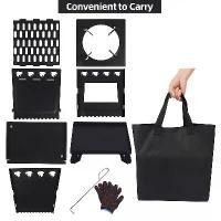 ราคา เตาถ่านไม้กลางแจ้งแบบพกพา, เตาไม้ฟืนพับได้, เตาเตา, เตาเตา, เตาแคมป์ปิ้ง, เตาแคมป์ปิ้งแบบพับได้สะดวก, เตาแคมป์ไฟ, เตาไม้ฟืน, เตาไม้ฟืน, เตาไม้ฟืนอเนกประสงค์, เหมาะสำหรับคริสต์มาส (1733021102637090293)