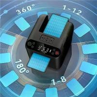 ราคา เครื่องจำหน่ายบัตรอัตโนมัติ, เครื่องแจกไพ่เล่น 1/2/3 สำรับ, หุ่นยนต์หมุนได้แบบชาร์จไฟได้สำหรับเครื่องโป๊กเกอร์, เหมาะสำหรับเกม Uno, เกม Phase 10, และเกม Five Crowns พร้อมปุ่มควบค (1733671967509087281)