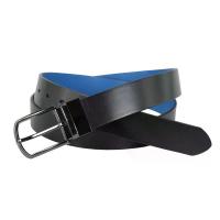 ราคา JACOB เข็มขัด หนังสีดำ/ฟ้า รุ่น 52233 (1731685534759094893)