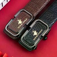 ราคา เข็มขัดหนังผู้ชาย ลายจระเข้ หัวเข็มขัดอัตโนมัติ หนังแท้ แฟชั่นระดับไฮเอนด์ 2025 เข็มขัด (1731993944276502683)