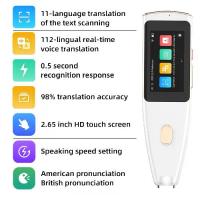 ราคา ปากกาสแกน Translator, OCR Translator Device, พร้อมฟังก์ชั่นนิ้ว, 134 ภาษาแปล, มืออาชีพ Voice Translator, เหมาะสำหรับการเรียนรู้การพูดและการเดินทาง, สีขาว เครื่อง แปล ภาษา อัจฉ (1732527132836005606)
