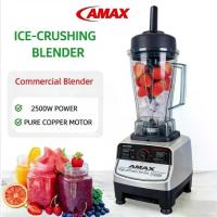 ราคา AMAX เครื่องปั่น AMAX 2500W รุ่นงานหนัก พร้อมฟังก์ชันบดน้ำแข็งและเชคเกอร์ ดีไซน์สแตนเลสเรียบหรู ความจุขนาดใหญ่ 2 ลิตร ใช้งานง่ายและทำความสะอาดสะดวก (1733604913779082323)