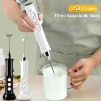 ราคา เครื่องตีฟองนมไฟฟ้าแบบชาร์จไฟได้ 3-in-1 (เครื่องตีฟอง/เครื่องทำโฟม/ที่ตีไข่/เครื่องปั่น) เครื่องผสมคาปูชิโนและกาแฟแบบพกพา สำหรับอุปกรณ์ครัวเรือน จำนวน 1 ชิ้น (1733099697405396462)