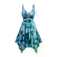 ราคา เดรสคอหัวใจ มัดย้อม แขนกุด ลำลอง มีตกแต่งรูปหัวใจ เหมาะสำหรับฤดูใบไม้ผลิและฤดูร้อน เสื้อผ้าผู้หญิง เดรส สุภาพ เดรส สาว หวาน ชุด ผ้า ไทย ประยุกต์ เช่า ชุด เพื่อน เจ้าสาว (1732336670307288598)