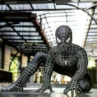 ราคา Tobey Maguire Spiderman ชุดสไปเดอร์แมนสีดำ/ แดงคอสเพลย์ซูเปอร์ฮีโร่ Zentai ชุดสูทคอสตูมฮัลโลวีนสำหรับ S/เด็ก (1734119634718983521)