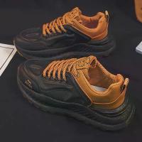 ราคา รองเท้าผู้ชาย ฤดูใบไม้ผลิ ฤดูร้อน เทรนด์ พื้นหนา เพิ่มความสูง รองเท้าพ่อ อเนกประสงค์ พื้นนุ่ม ระบายอากาศ เหมาะสำหรับเล่นกีฬาและชุดลำลอง WK08 รองเท้า ari แถม ถุงผ้า รองเท้า แวน ของ แท้ (173211732336859