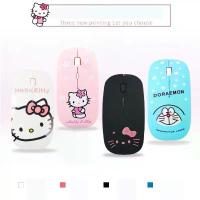 ราคา 2.4GHz Wireless Mouse Battery Version Ultra-Thin Silent Mouse Blue Doraemon Mouse White Doraemon Mouse Bow Kitty Mouse White Head Kitty Mouse ไร้สาย เมาส์ razer ทูธ บลู ส์ เม้า (1733875677784147469)
