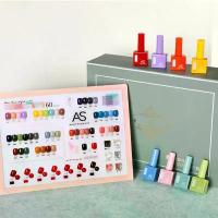 ราคา AS เซ็ทสีเจล 60 สี แถมฟรีเบส ท็อป เจลฝัง ชาร์ตสีทาแล้ว ทําเล็บ เล็บ (1730249399983310898)