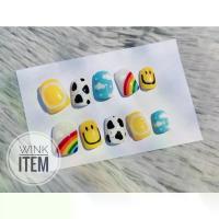 ราคา พร้อมส่ง W013 เล็บปลอม เล็บ เล็บเพ้นท์ลายการ์ตูน แถมกาว+ตะไบฟรี (1732958751624562140)