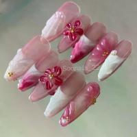 ราคา รหัส 033 เล็บเจลปั้นนูนดอกไม้ สีสวยขับผิว /แถมฟรีอุปกรณ์ติดเล็บ เล็บ เจล (1731133203308054788)