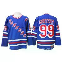 ราคา ชุดแข่งฮอกกี้น้ำแข็งทีม Kings Retro Blues MN ชุดฮอกกี้ปักลาย ชุดฝึกซ้อม Red Wings เสื้อ option (1734250930973607073)