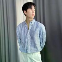 ราคา เสื้อเชิ้ต Oxford ลายทาง มี 3 สีให้เลือก เสื้อเชิ้ตลายทาง (1734255211716641827)