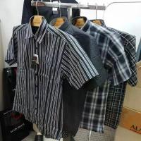 ราคา Alain Delon เสื้อเชิ้ต แขนสั้นผู้ชาย ทรง Basic ไม่เข้ารูป ขายร้อน (1733672405784626700)