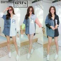 ราคา VN#เสื้อเชิ้ตสไตล์เกาหลี#เสื้อเชิ้ต#เสื้อ#Venus (1734163427263153568)