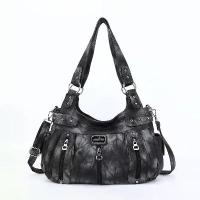 ราคา Angelkiss กระเป๋าถือสตรีกระเป๋าสะพายไหล่ Satchel แฟชั่น PU กระเป๋าหลายกระเป๋าไหล่กระเป๋าโทรศัพท์ Money Pack (1734188241374577851)