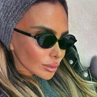 ราคา เซ็กซี่แว่นตากันแดดรูปไข่ขนาดเล็กสําหรับผู้หญิง 2025 ยี่ห้อ Designer แฟชั่น Shades UV400 สีดําแว่นตาผู้ชายแว่นตากันแดดวินเทจ (1734361618207310914)