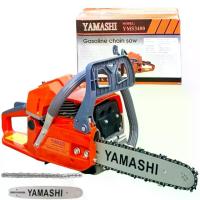 ราคา Yamashi เลื่อยโซ่ยนต์ บาร์ 11.5 นิ้ว รุ่น 2 แหวน เครื่องร้อนไม่ตัด รองรับบาร์ยาวได้ถึง 22 (1733624096024659523)