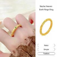 ราคา แหวนสไตล์คู่รัก, แหวน Nezha Tiandi, แหวนแฟชั่นวินเทจ (1731674887444465657)