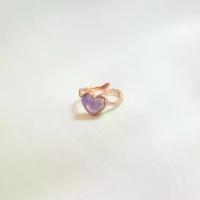 ราคา เครื่องประดับ rock me jewelry รุ่น Heart beat ring แหวน ทองเหลือง ประดับพลอย (Customized 15 Days) (1733717570801731346)