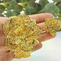ราคา สร้อยข้อมือดอกไม้กำไลทอง1บาท กำไลดอกไม้ ทองเยาวราชสร้อยข้อมือ+แหวน ทอง+เงินโบราณสร้อยข้อมือกลีบกุหลาบ (1732326792772552139)