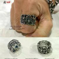 ราคา COD. แหวน โครมฮาทบาง รุ่น2 แหวนสแตนเลส แหวนเท่ๆ แหวนแฟชั่น สแตนเลสแท้ stainless 316l แท้100% allacc แหวนผู้ชาย แหวนเลส แนวโน้มของฤดูกาล (1733717461235173182)