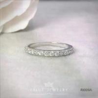 ราคา แหวนเพชร RI009 ประดับเพชรครึ่งวง ฝังคริสตัลแน่น วิบวับเหมือนเพชรแท้ แหวนผู้หญิง แหวน เครื่องประดับแฟชั่น ValueJewelry (1733146265608815886)